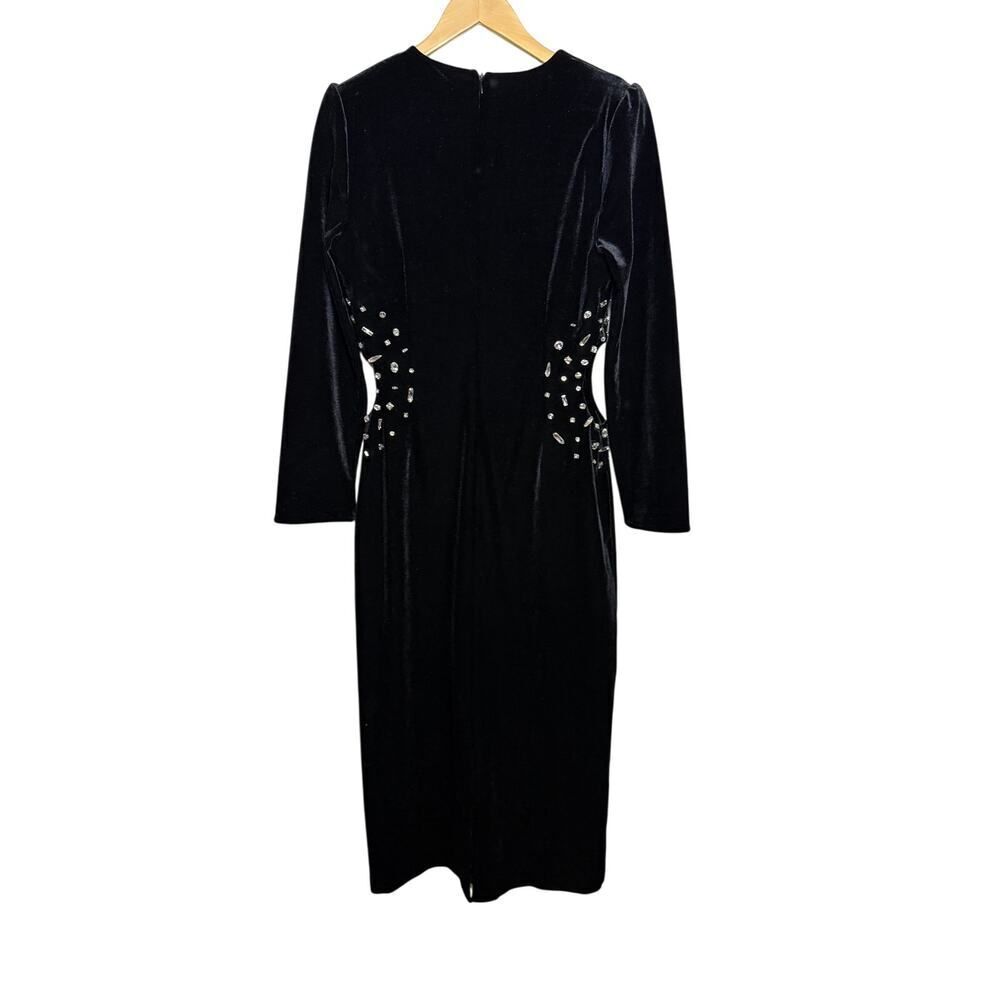 Tuckernuck Hyacinth House Jules Velvet Midi Dress – Women’s Size M - Picture 6 of 9